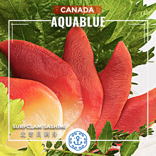 加拿大北寄貝刺身 Canadian Surfclam Sashimi