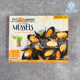 智利帶殼藍青口 (熟)(白酒味) 1磅 [需烹調] | Blue Mussel Whole Shell Cooked (White Wine flavor) 1lb [Need to be cooked]