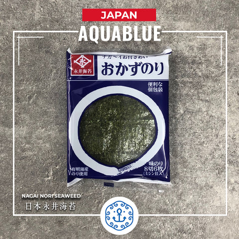 日本永井海苔 (紫菜) 8切6枚 | Nagai Nori Seaweed
