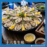 【伽藍蠔嘆套餐】極上法國生蠔拼盤 36隻 - 4款層次口味 適合8-10人聚會 | Aquablue MEGA Oyster Set
