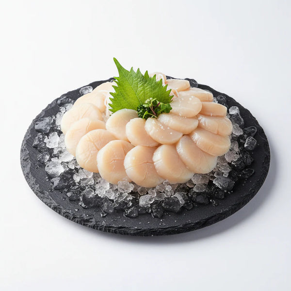 日本珍寶帶子刺身(S) [解凍即食] | Japanese Scallop Sashimi (S) [Edible after thawing]