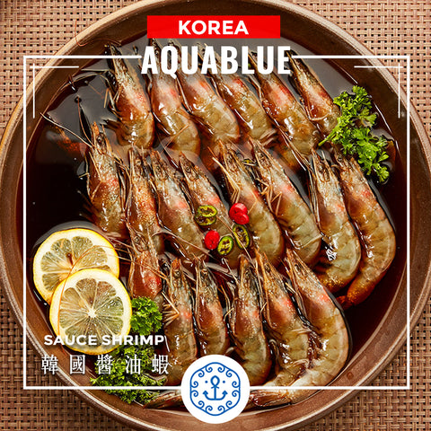 韓國急凍醬油蝦 450g(10-12隻) [解凍即食] | Korea BARO Sauce Shrimp 450g(10-12pc) [Edible after thawing]